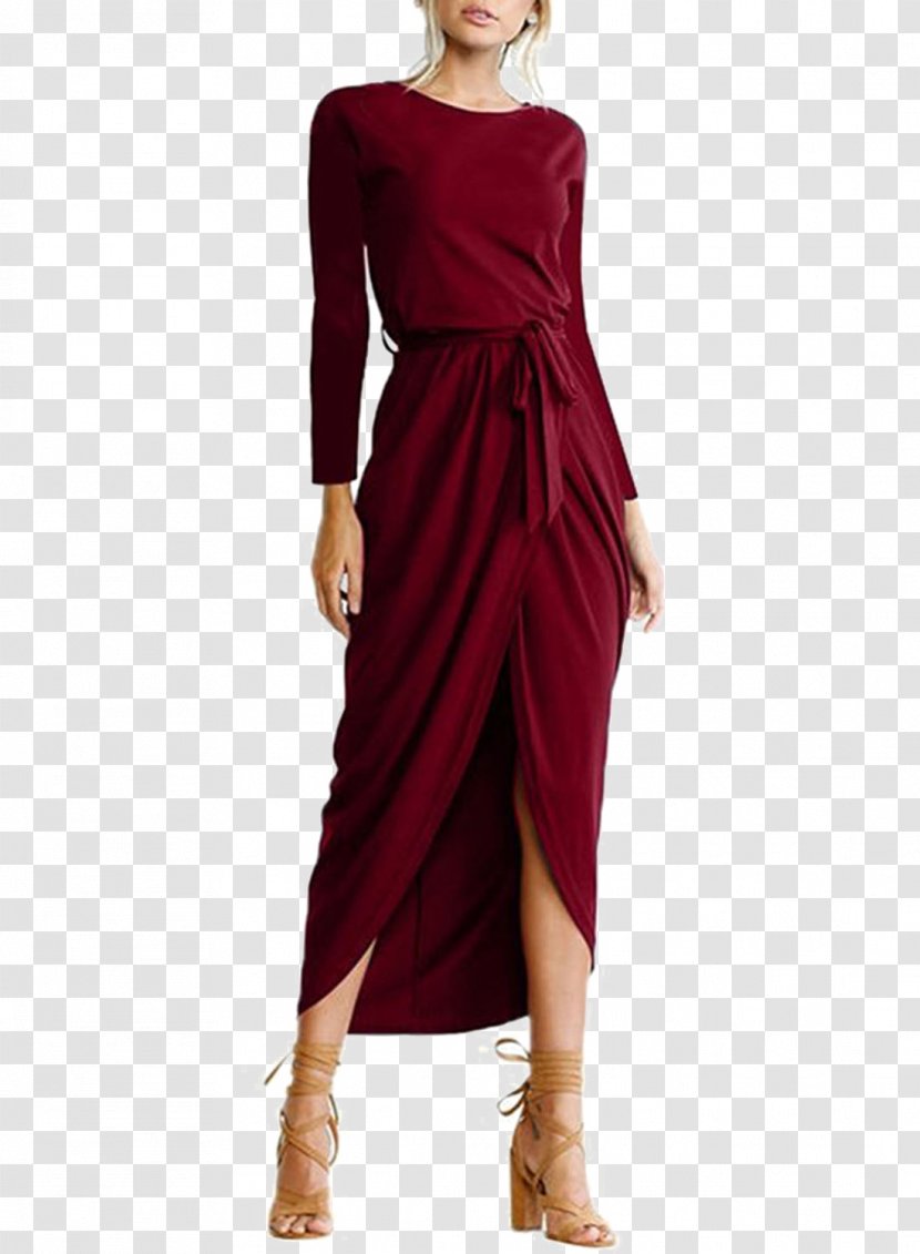 Maxi Dress Clothing Sleeve Neckline - Leggings Transparent PNG