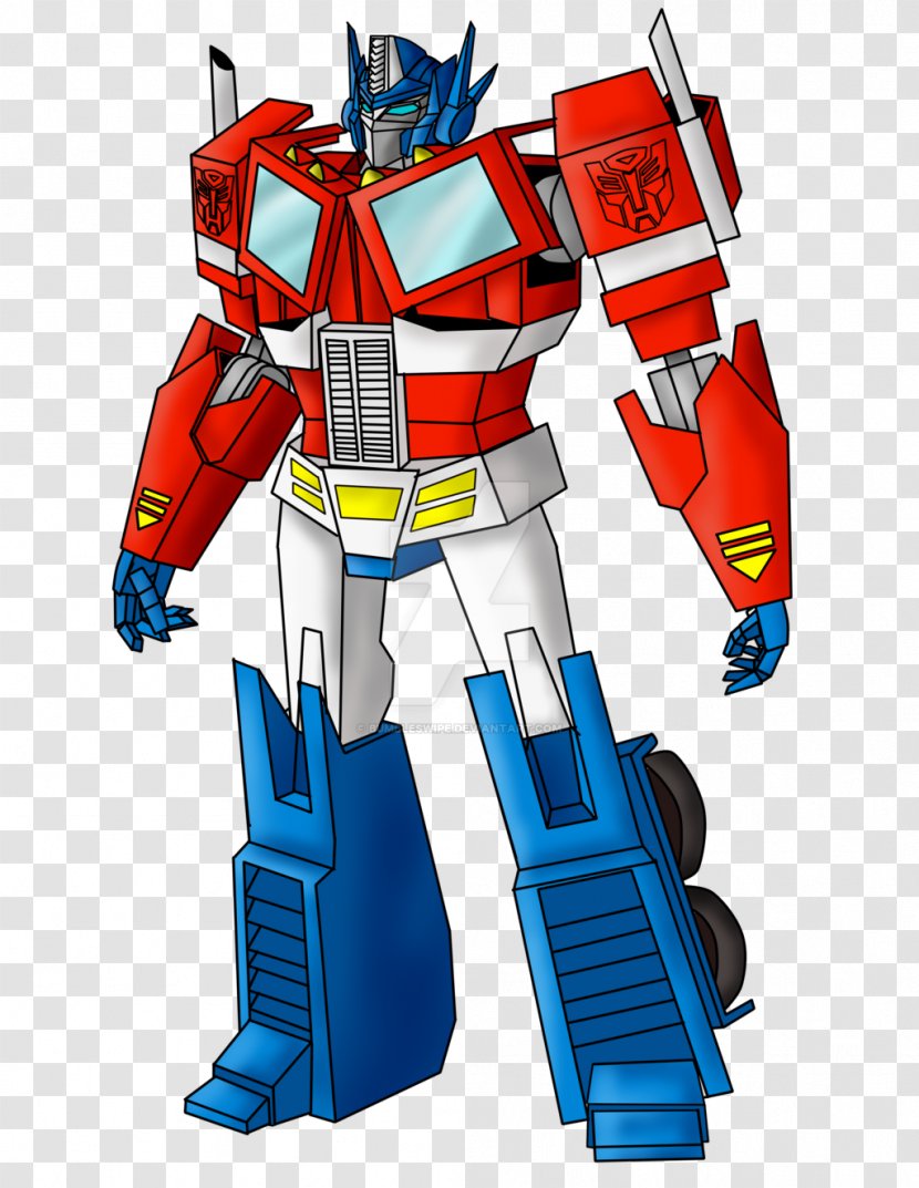 Optimus Prime Cartoon Transformers Toy Transparent PNG