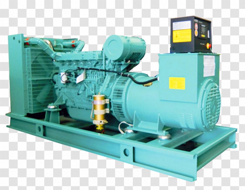 Electric Generator Diesel Engine-generator Electricity Alternator - Enginegenerator - Engine Transparent PNG