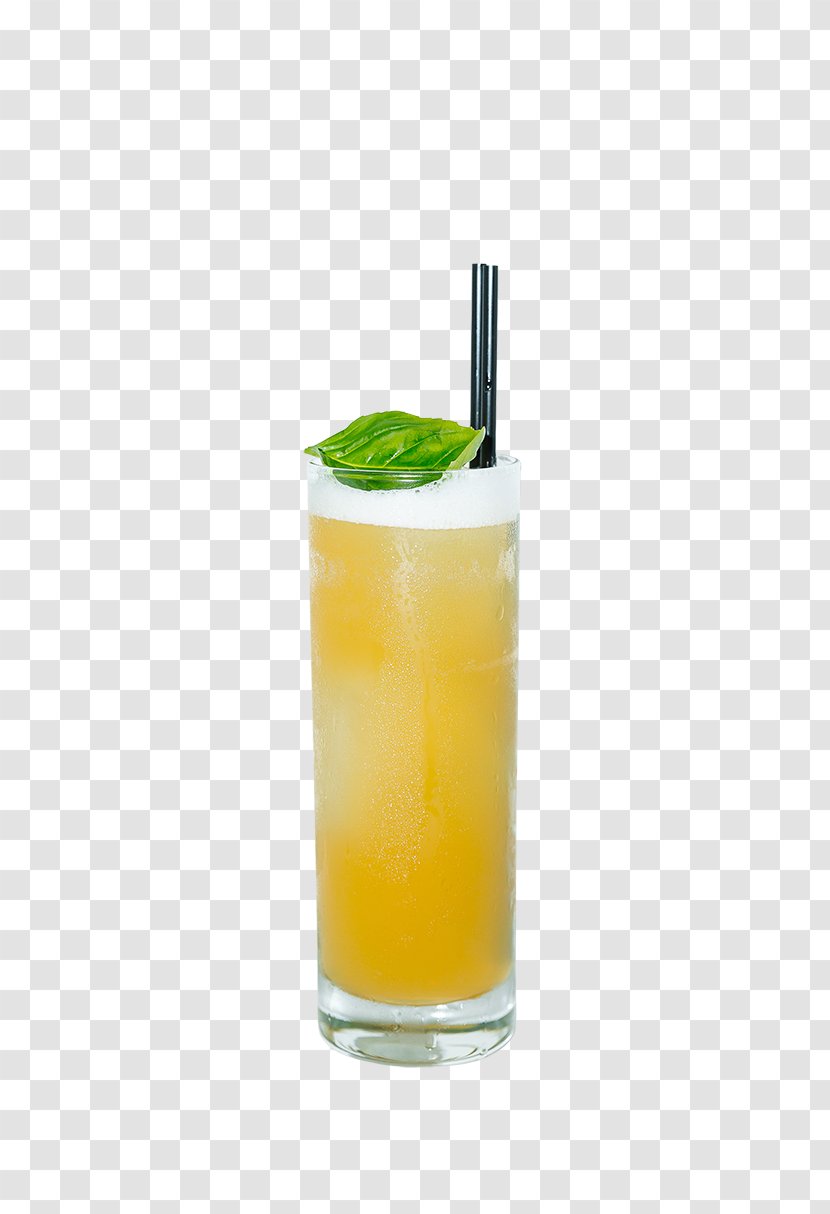 Sour Cocktail Juice Sea Breeze Screwdriver - Orange Drink - Basil Transparent PNG