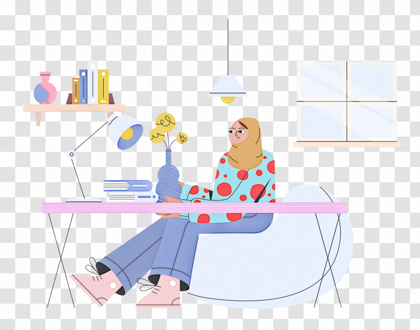 Work Home Working From Home Transparent PNG
