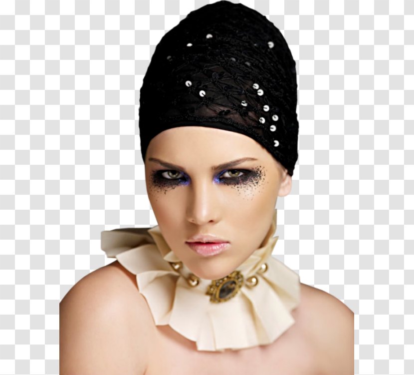 Headpiece Fashion Hat Beauty.m - Model - Carnevale Transparent PNG