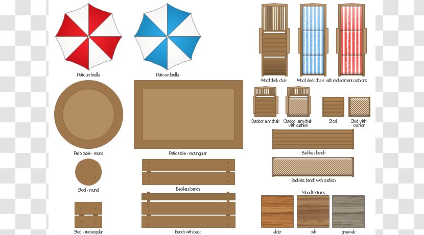 Table Garden Furniture Landscape Architecture Design - Wood Store Cliparts Transparent PNG