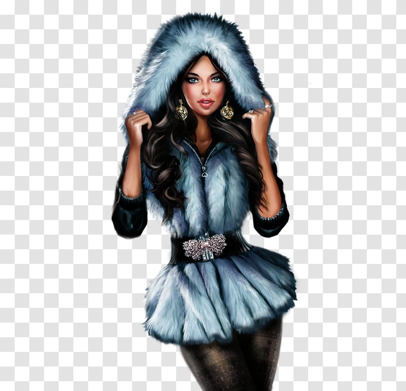 Fur Clothing Female Clip Art - Watercolor - Verymany Transparent PNG