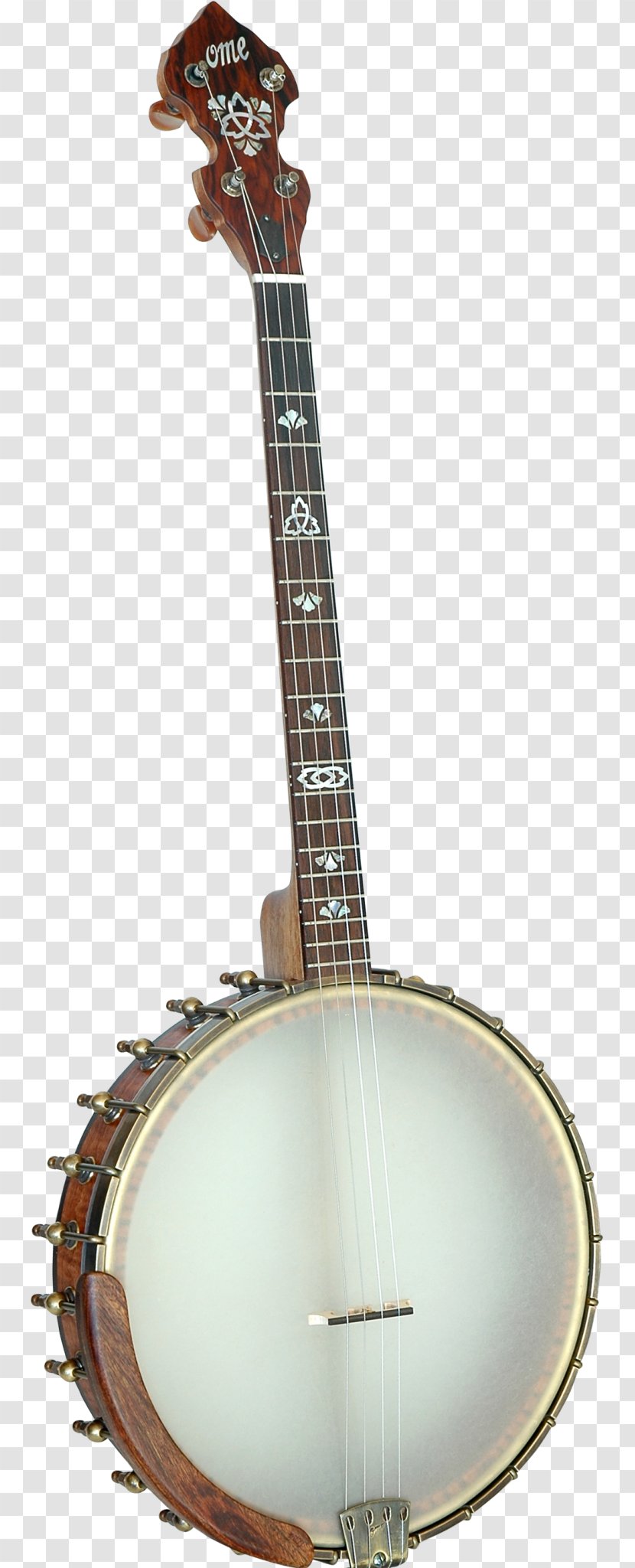 Banjo Guitar Uke Mandolin Musical Instruments - Watercolor Transparent PNG