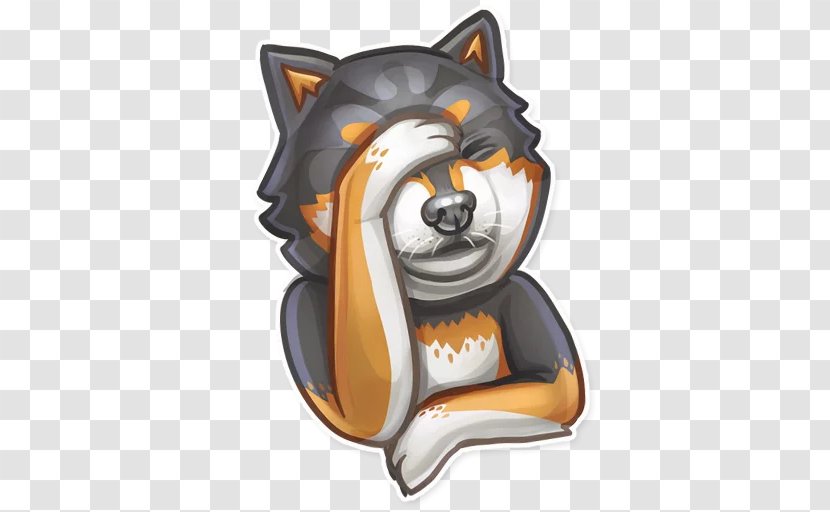 Dog Sticker Telegram Animal - Cartoon Transparent PNG