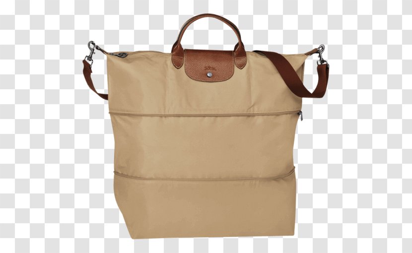 Tote Bag Longchamp Pliage Marochinărie - Brown Transparent PNG