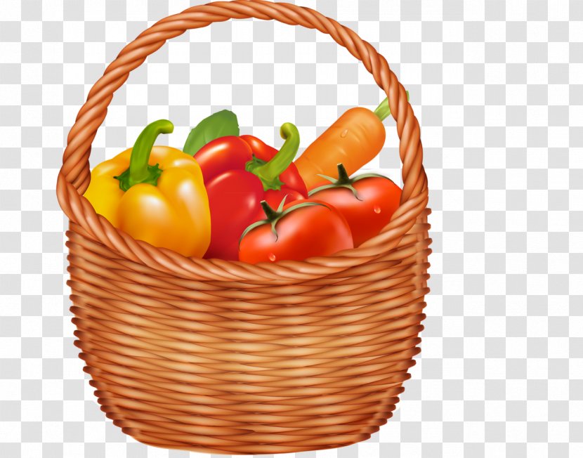 Vegetable Basket Fruit Clip Art Transparent PNG