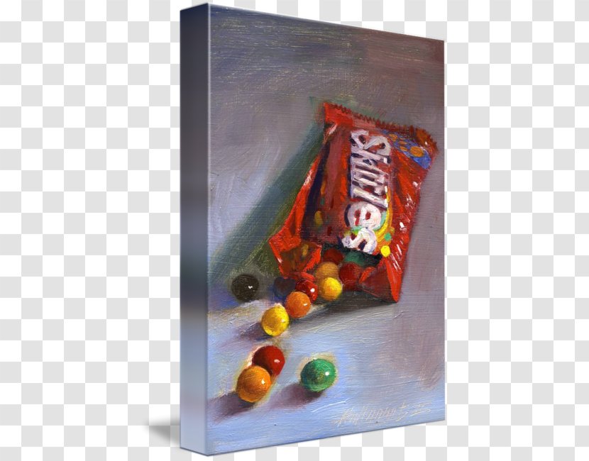 Still Life Smarties Oil Painting - Skittles Candy Transparent PNG