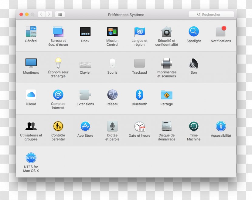MacOS OS X El Capitan System Preferences Yosemite - Apple Transparent PNG