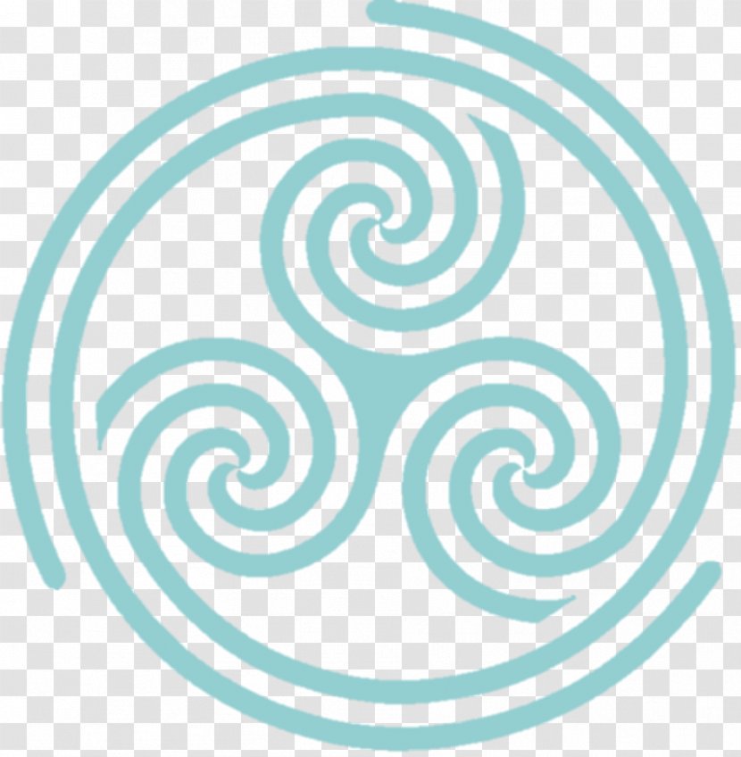 Spiral Triskelion Celtic Knot Tattoo Symbol - Meditative Transparent PNG