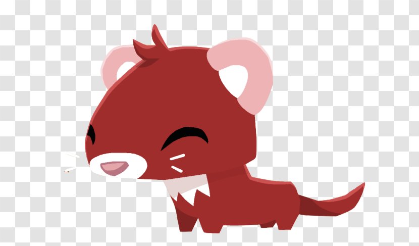 Ferret National Geographic Animal Jam Otter Pet Cat - Tail Transparent PNG