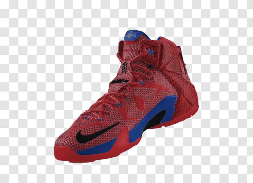 Spider-Man Nike Basketball Shoe Sneakers - Magenta - Sole Collector Transparent PNG