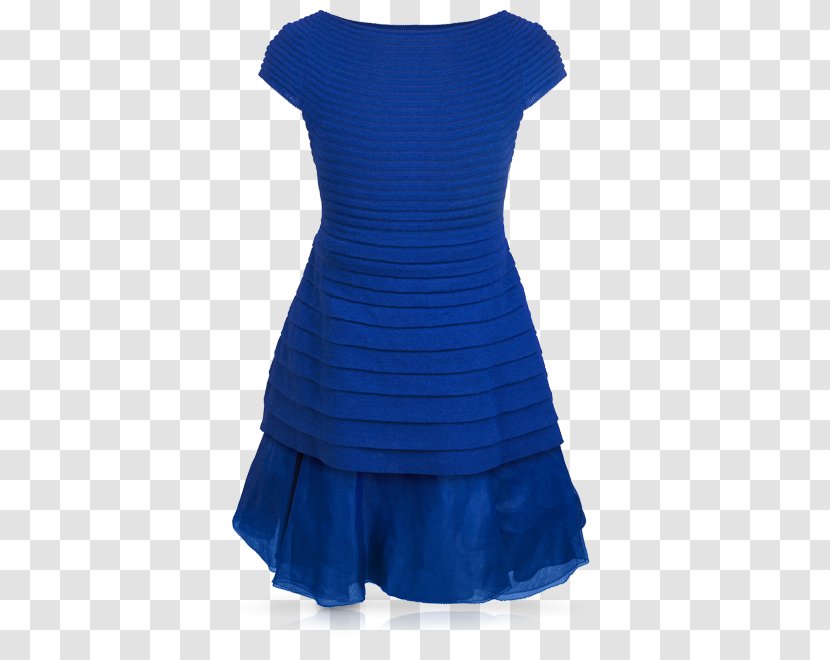 Shoulder Cobalt Blue Cocktail Dress - Electric Transparent PNG