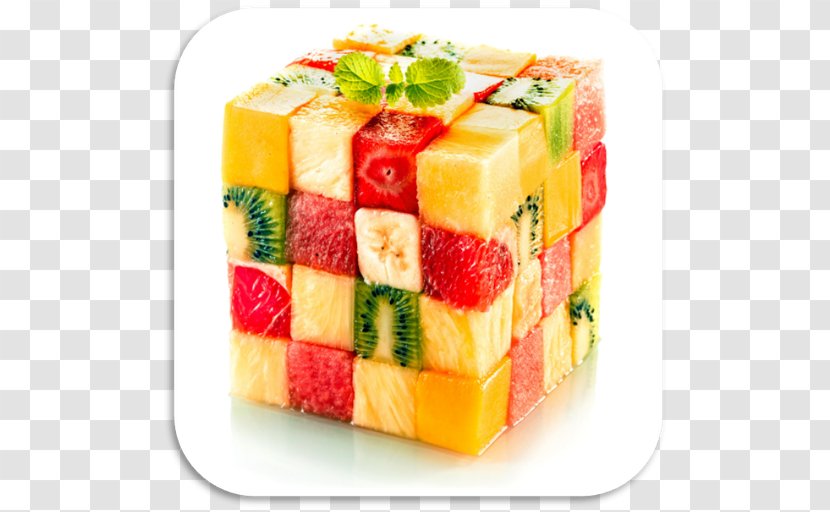Fruit Salad Rubik's Cube Tutti Frutti Transparent PNG