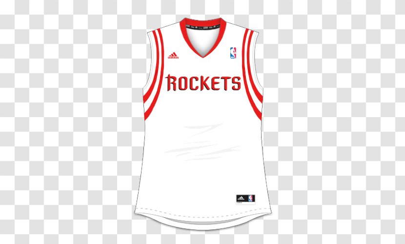 Houston Rockets NBA Sports Fan Jersey Basketball - Outerwear - Nba Transparent PNG