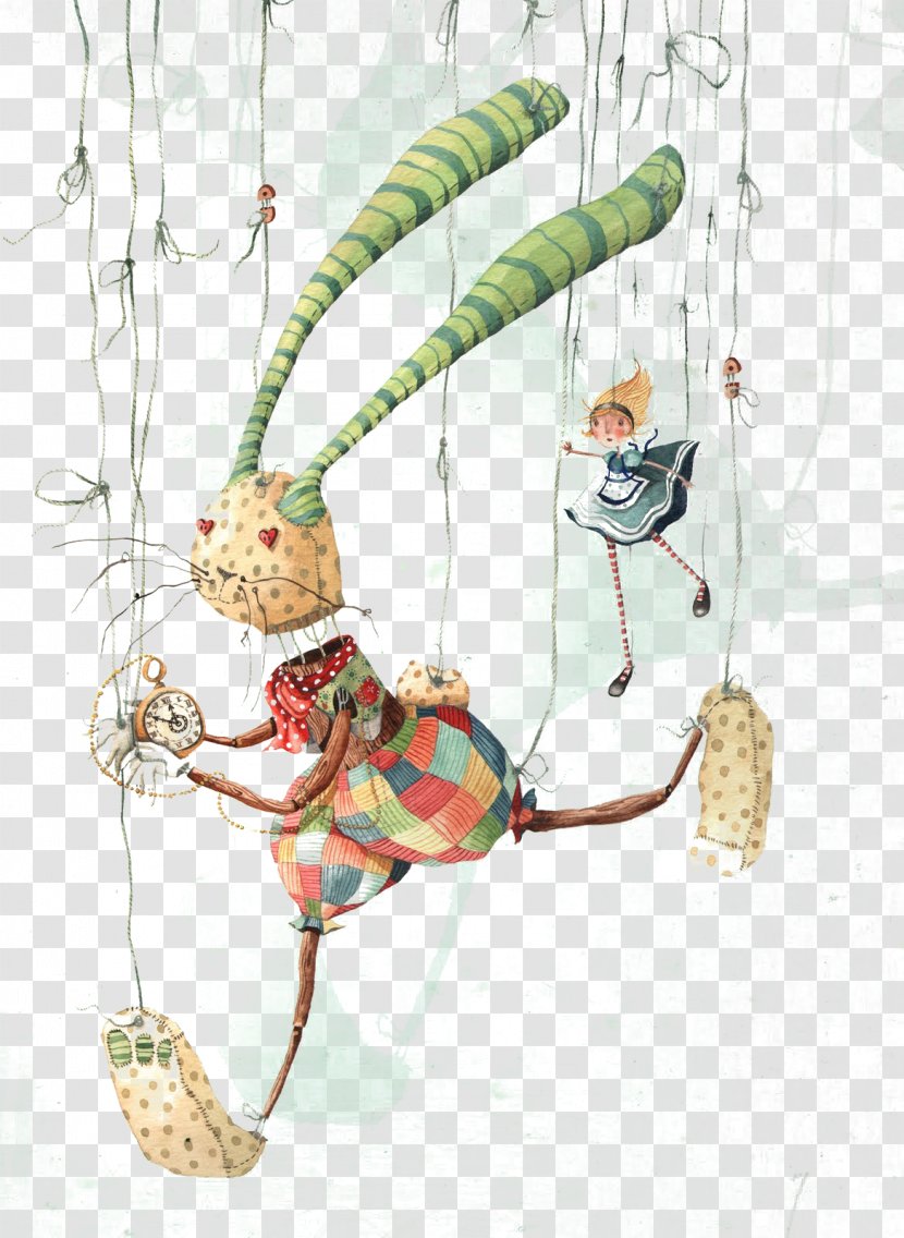 Alices Adventures In Wonderland Bologna Childrens Book Fair Illustrator Literature Illustration - Watercolor - Cartoon Rabbit Transparent PNG