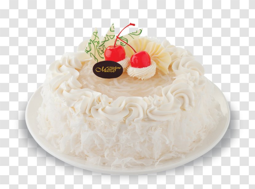 Pavlova Buttercream Meringue Fruitcake - Pasteles - ิbakery Transparent PNG