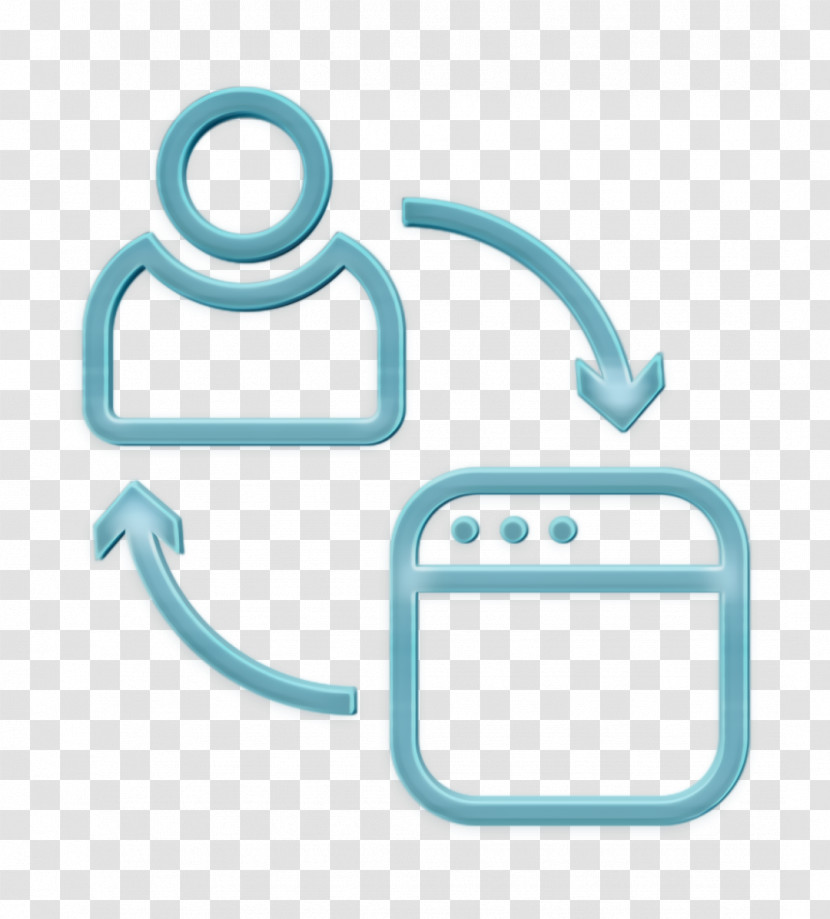 Interaction Icon Software Development Icon User Icon Transparent PNG