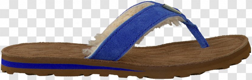 Flip-flops Shoe Blue Sandal Ugg Boots - Footwear Transparent PNG
