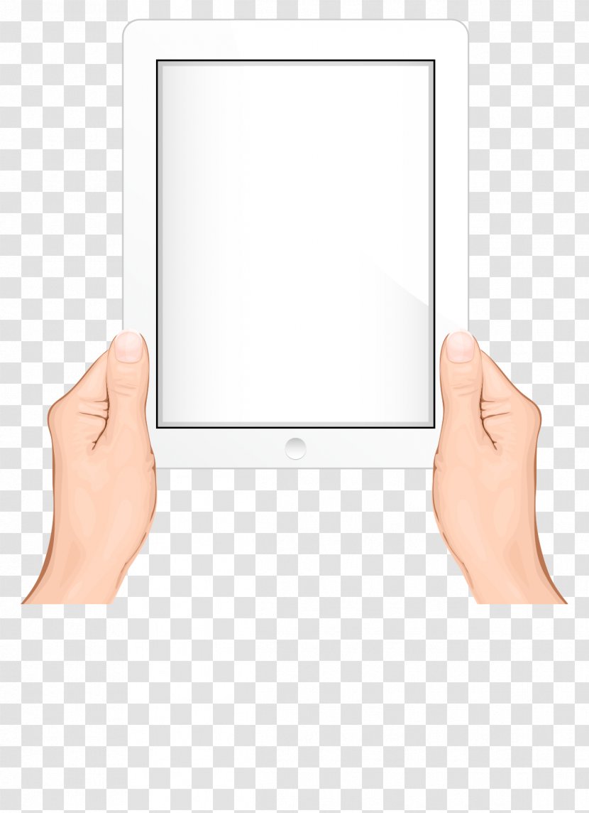 Tablet Computer JPEG Network Graphics Clip Art - Rectangle - Stock Vector Hands Free Transparent PNG