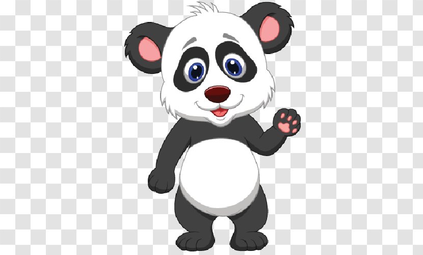 Giant Panda Baby Pandas Bear Clip Art - Mascot Transparent PNG