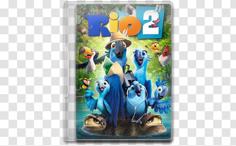 Blu-ray Disc Amazon.com DVD Digital Copy - Rio 2 - Dvd Transparent PNG