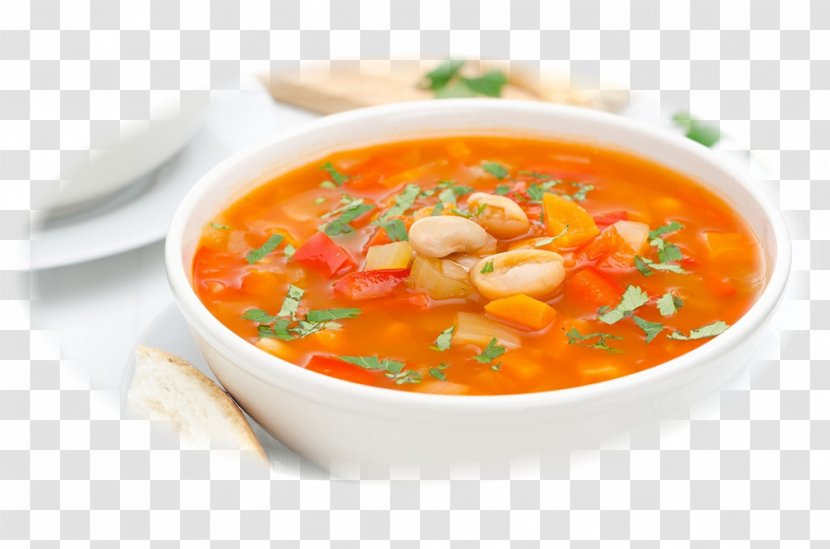 Tomato Soup Mixed Vegetable Manchow Indian Cuisine Chicken - Dish Transparent PNG