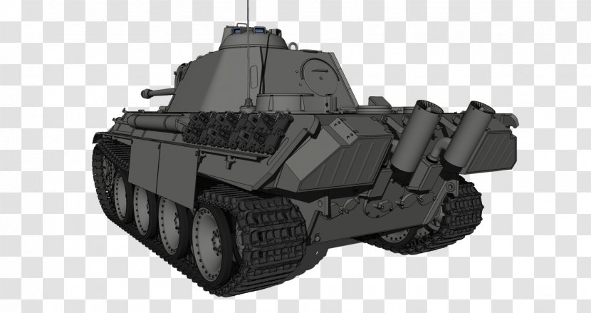 Churchill Tank Panther Gun Maybach HL230 - Panzer Transparent PNG