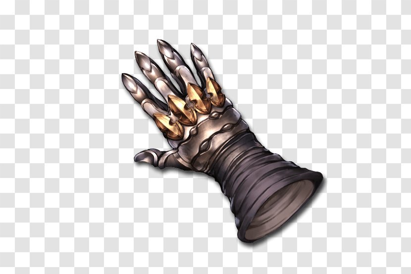 Granblue Fantasy Brass Knuckles Finger Glove - Blast Transparent PNG