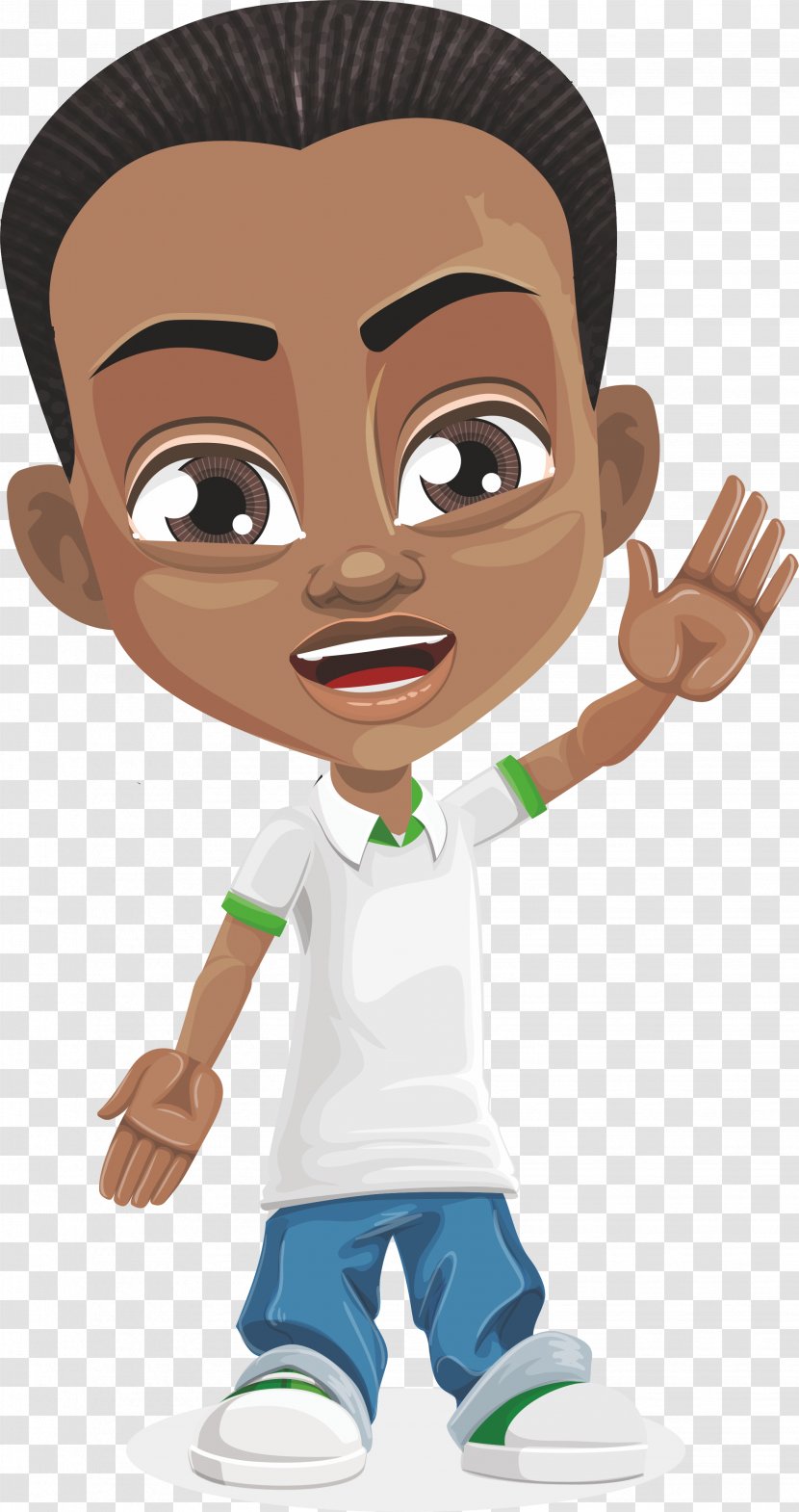 Cartoon Human Behavior Thumb Illustration - Fictional Character - Timmy Time Transparent PNG