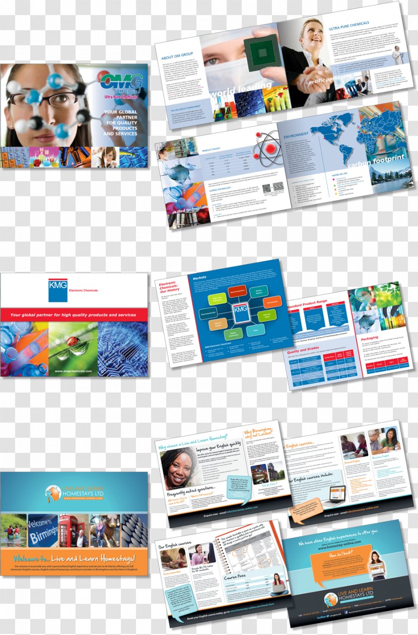 Graphic Design Web Page Display Advertising - Double Sided Flyer Transparent PNG