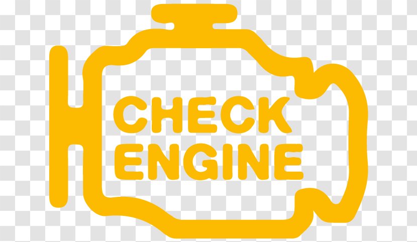 Car Warning Label Safety Sticker - Check Engine Transparent PNG