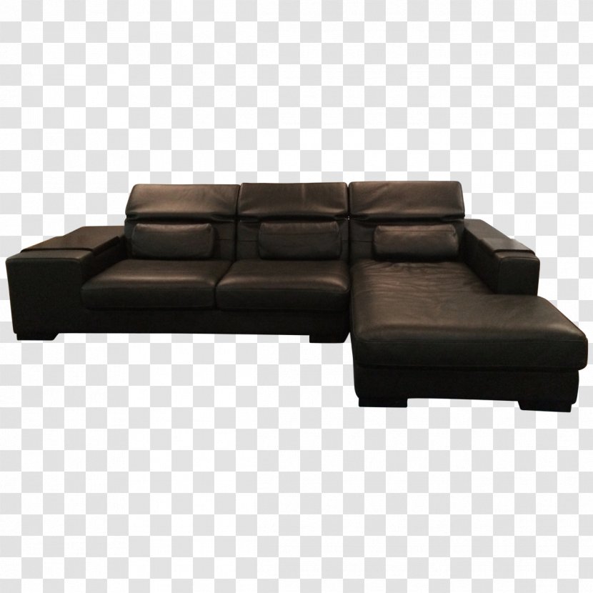 Couch Right Angle Furniture Comfort - Tuffet - Leather Transparent PNG