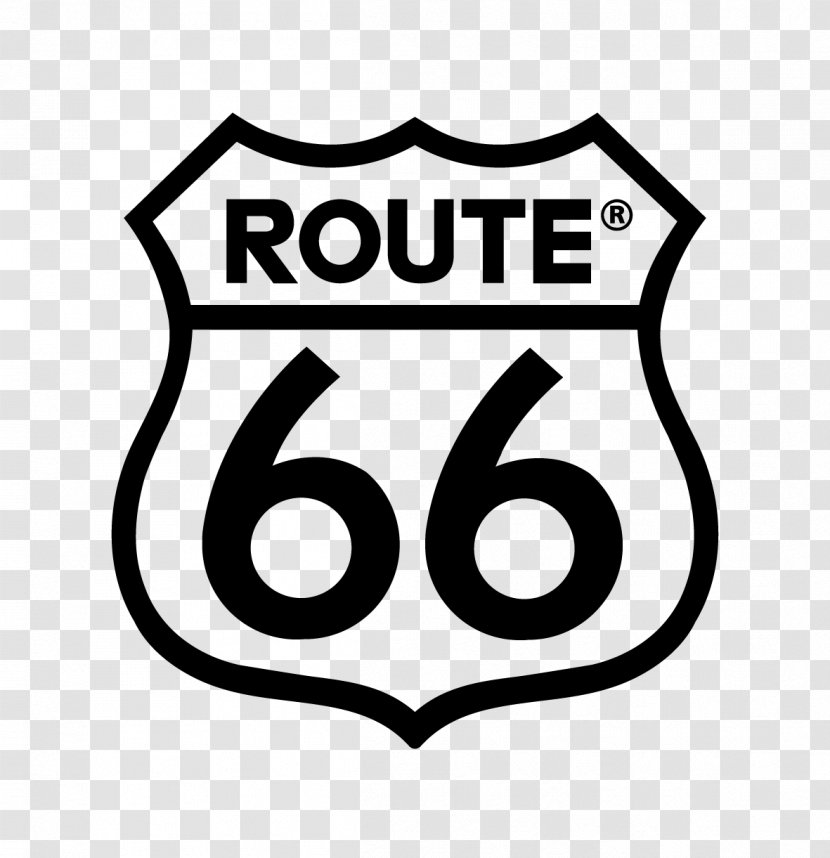 U.S. Route 66 In Illinois Road Highway Logo Transparent PNG