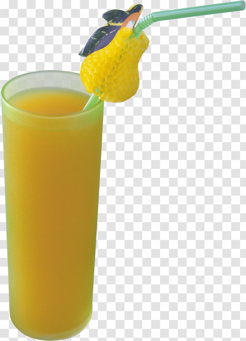 Apple Juice Cocktail Fizzy Drinks - Harvey Wallbanger Transparent PNG