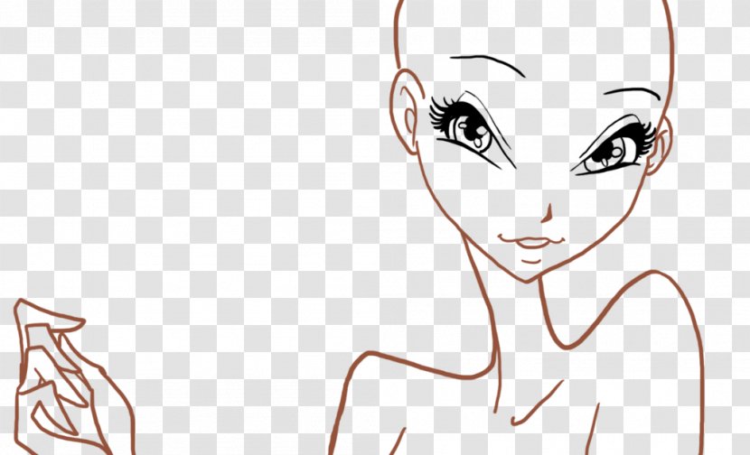 Winx Eye Sirenix Line Art - Frame Transparent PNG