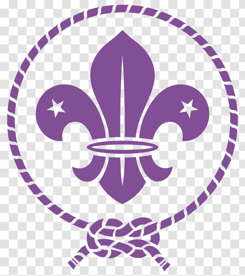 Scouting For Boys World Scout Emblem Organization Of The Movement Fleur-de-lis - Purple - Nonaligned And Scoutlike Organisations Transparent PNG
