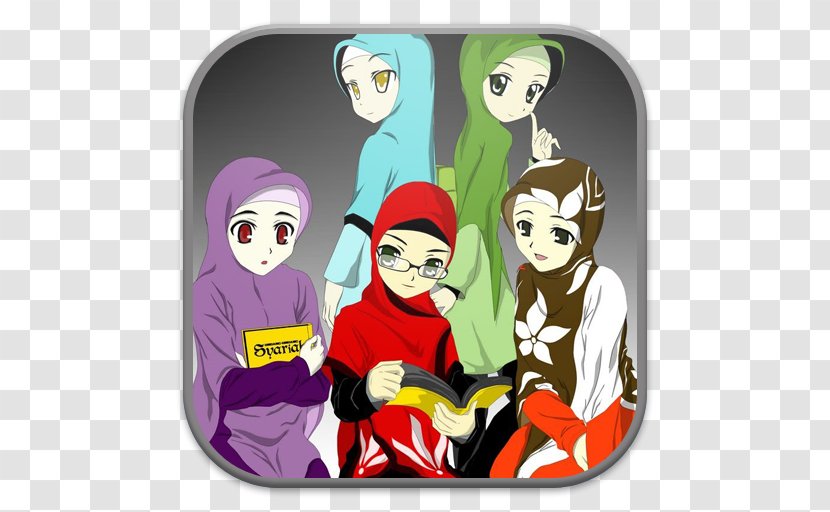 Muslim Cartoon Islam Animator - Heart Transparent PNG