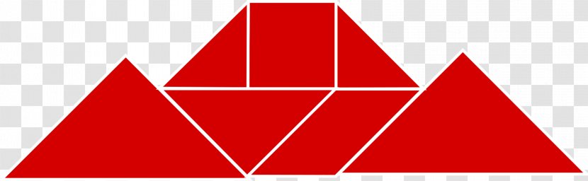 Tangram Mathematical Game Pangram Virtual On - Cone - Tangrams Transparent PNG