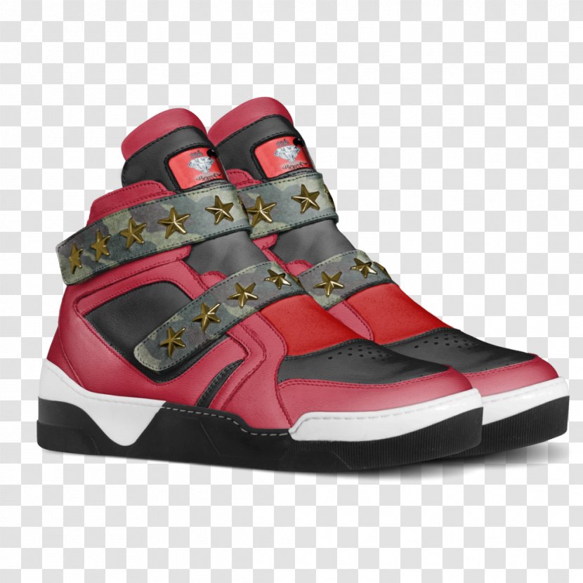 Sports Shoes Skate Shoe High-top Sandal - Carmine Transparent PNG