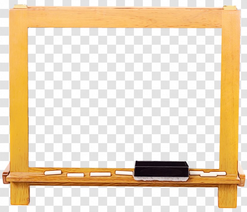 Background Yellow Frame - Picture Frames - Table Transparent PNG