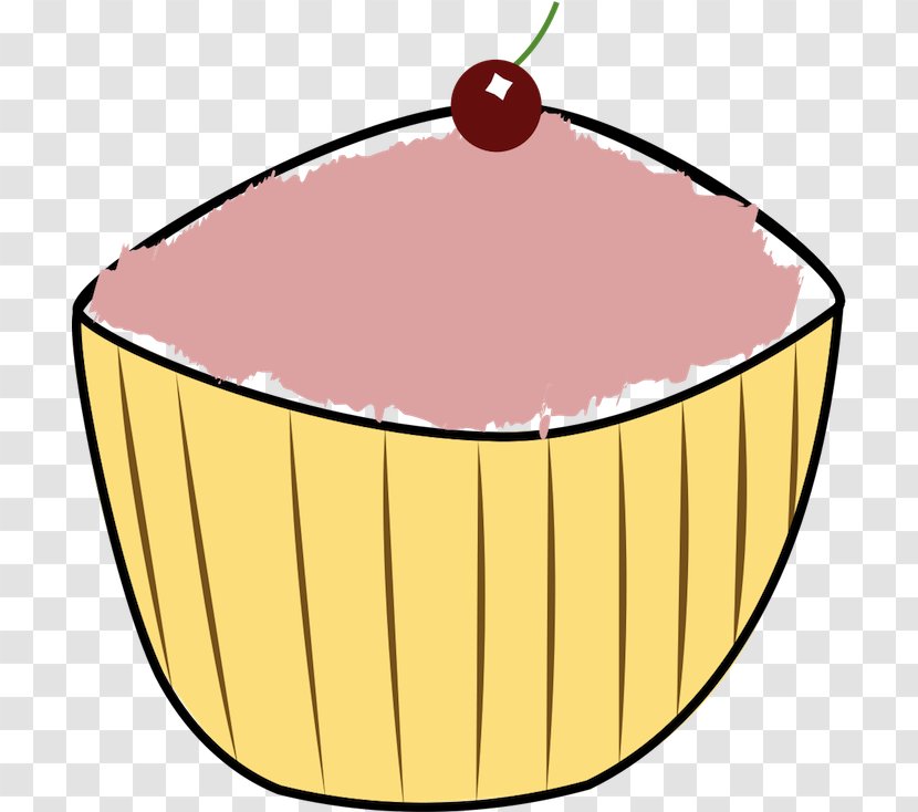 Cupcake Birthday Cake Clip Art - Inkscape - Free Clipart Transparent PNG