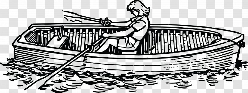 Rowlock Rowing Oar Boat Clip Art - Auto Part Transparent PNG