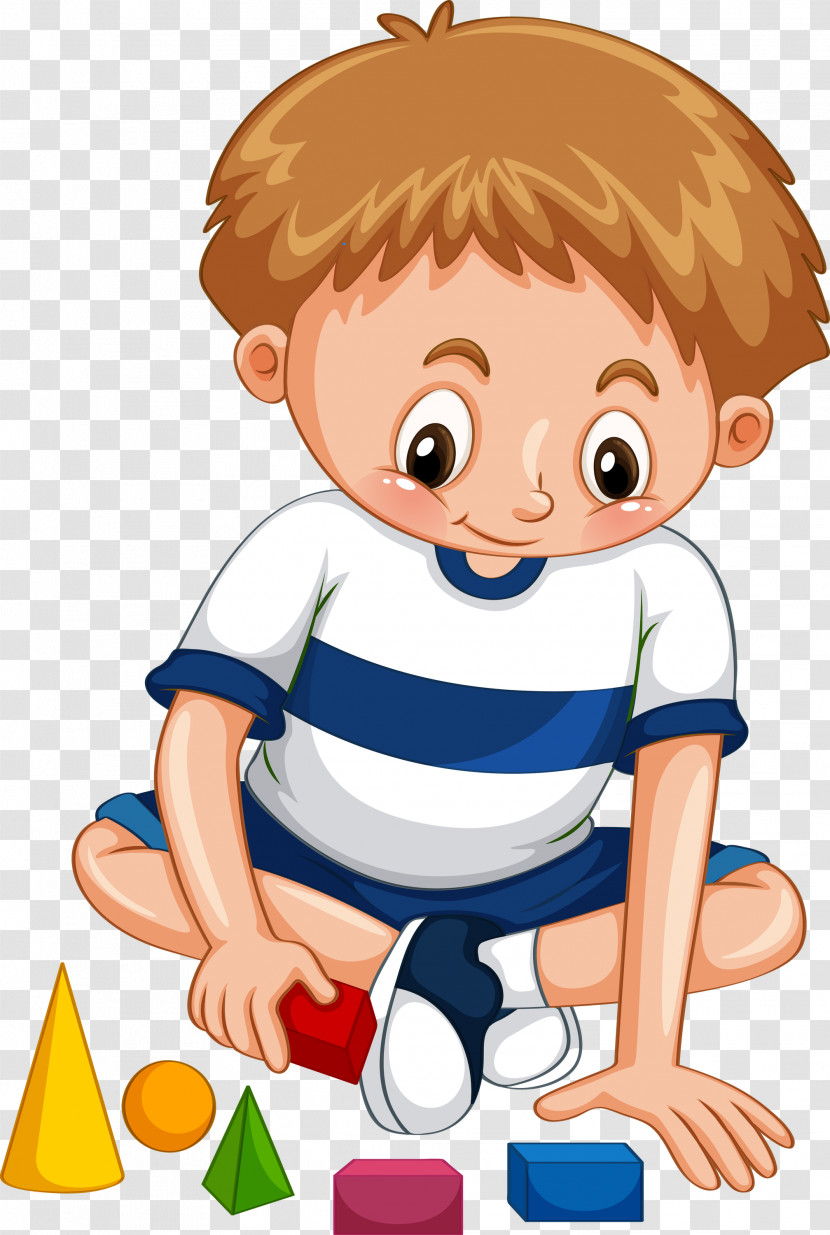 Boy Have Fun Play Toys Transparent PNG