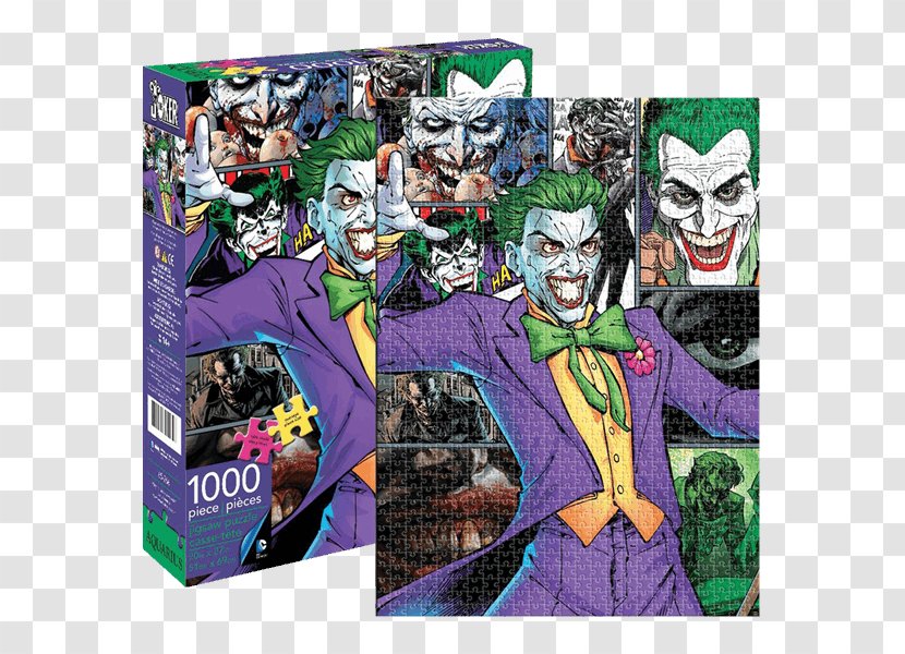 Joker Jigsaw Puzzles Batman Aquarius - Supervillain Transparent PNG