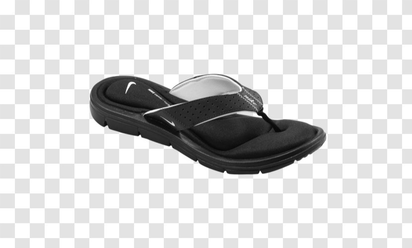 Flip-flops Nike Sandal Sports Shoes - Silhouette Transparent PNG