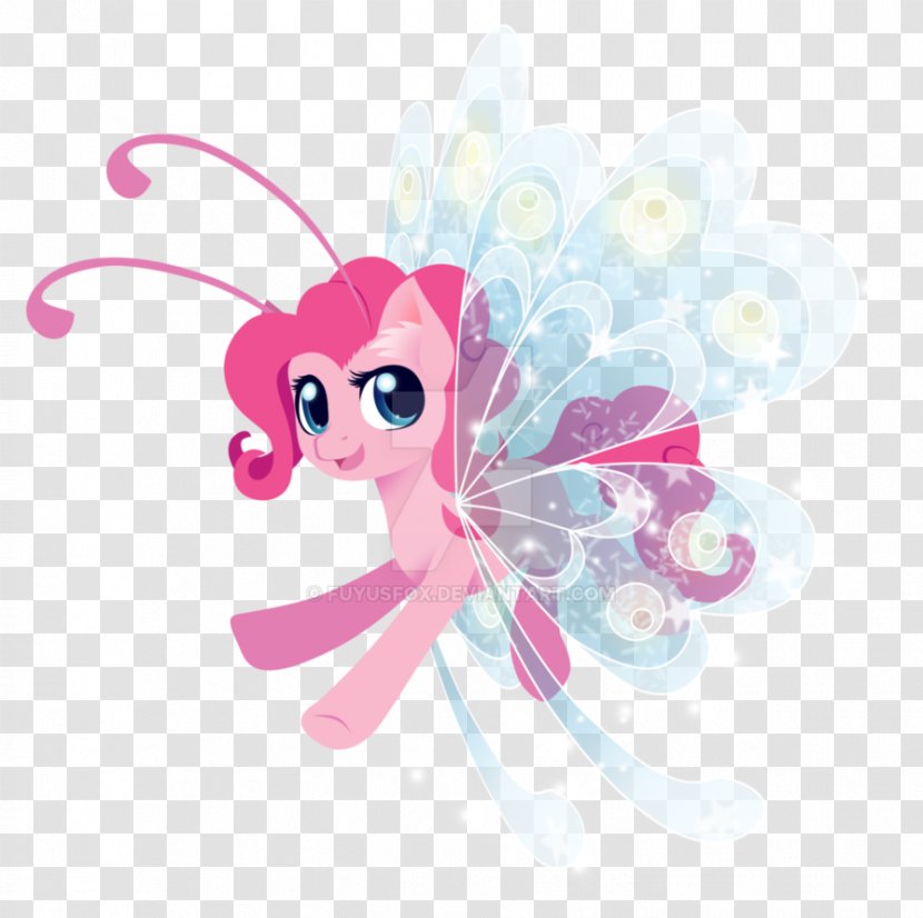 Butterfly Rarity Pony Fairy Rainbow Dash - Cartoon Transparent PNG