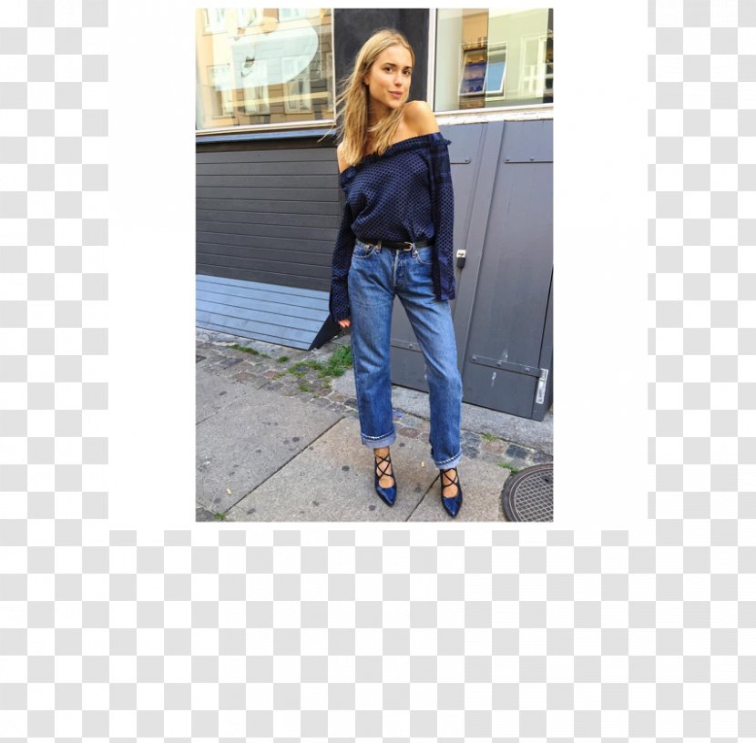 Fashion Top Shoulder Clothing Jeans - Skirt - Rock Fragment Transparent PNG