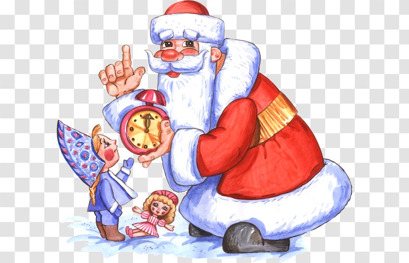 Ded Moroz Snegurochka Veliky Ustyug Santa Claus Grandfather - Fictional Character Transparent PNG